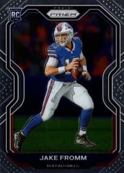 2020 Panini Prizm Base Set Jake Fromm #310 card