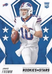 2020 Panini Rookies & Stars Base Set Jake Fromm #107 card