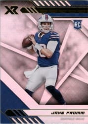 2020 Panini XR Base Set Jake Fromm #108 card