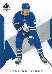2018-19 SP Authentic Base Set Jake Gardiner #64 card