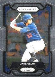 2024 Panini Prizm Base Set Jake Gelof #41 card