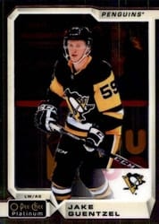 2018-19 O-Pee-Chee Platinum Base Set Jake Guentzel #134 card