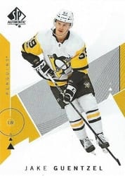 2018-19 SP Authentic Base Set Jake Guentzel #46 card