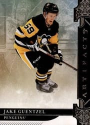 2019-20 Upper Deck Artifacts Base Set Jake Guentzel #38 card