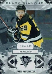 2019-20 Upper Deck Black Diamond Base Set Jake Guentzel #BDB-JG card