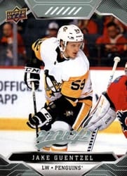 2019-20 Upper Deck MVP Base Set Jake Guentzel #66 card