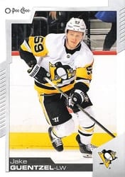 2020-21 O-Pee-Chee Base Set Jake Guentzel #206 card