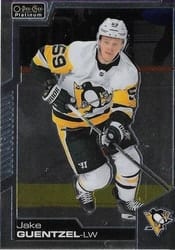 2020-21 O-Pee-Chee Platinum Base Set Jake Guentzel #39 card