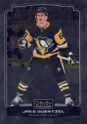 2022-23 O-Pee-Chee Platinum Base Set Jake Guentzel #10 card