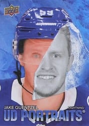2025-26 Upper Deck UD Portraits Jake Guentzel #P-39 card
