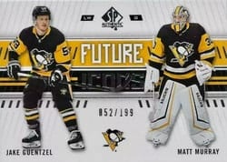 2019-20 SP Authentic Base Set Jake Guentzel/Matt Murray #139 card
