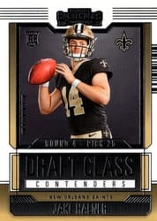 2023 Panini Contenders Draft Class Contenders Jake Haener #10 card