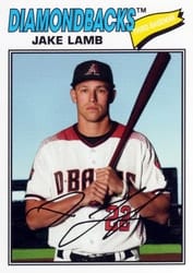 2018 Topps Archives Base Set Jake Lamb #183 card