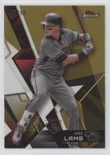 2018 Topps Finest Jake Lamb #105 card
