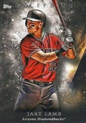 2018 Topps Inception Base Set Jake Lamb #81 card