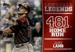 2018 Topps Longball Legends Jake Lamb #LL-37 card
