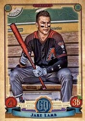 2019 Topps Gypsy Queen Base Set Jake Lamb #67 card