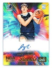 2022-23 Hoops Rookie Ink Jake LaRavia #RI-JLR card