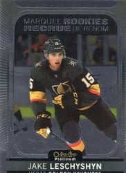 2021-22 O-Pee-Chee Platinum Base Set Jake Leschyshyn #267 card