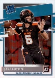 2020 Donruss Optic Base Set Jake Luton #194 card