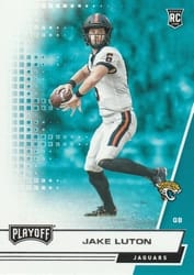 2020 Panini Playoff Base Set Jake Luton #251 card