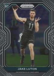 2020 Panini Prizm Base Set Jake Luton #354 card