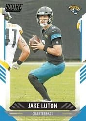 2021 Score Base Set Jake Luton #179 card