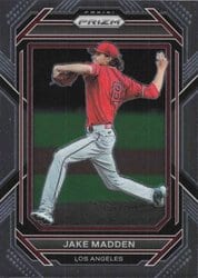 2023 Panini Prizm Base Set Jake Madden #61 card