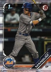 2019 Bowman Draft Base Set Jake Mangum #BD-95 card