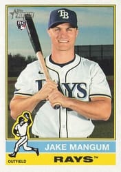 2025 Topps Heritage Base Set Jake Mangum #693 card