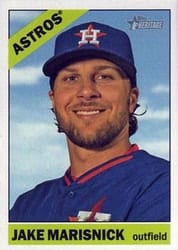 2015 Topps Heritage Base Set Jake Marisnick #690 card