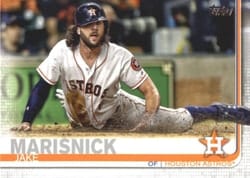 2019 Topps Base Set Jake Marisnick #544 card