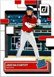 2022 Donruss Base Set Jake McCarthy #73 card