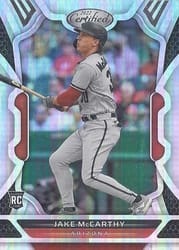 2022 Panini Chronicles Certified Jake McCarthy #28 card