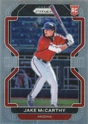 2022 Panini Prizm Base Set Jake McCarthy #47 card