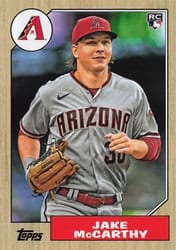 2022 Topps Archives Base Set Jake McCarthy #203 card