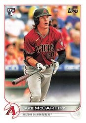 2022 Topps Base Set Jake McCarthy #370 card