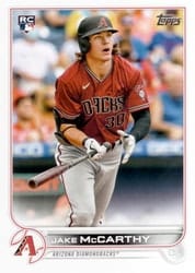 2022 Topps Base Set Jake McCarthy #370 card
