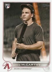 2022 Topps Base Set Jake McCarthy #370 card
