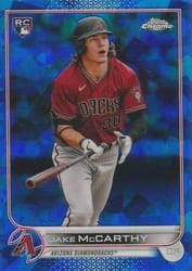 2022 Topps Chrome Sapphire Edition Base Set Jake McCarthy #370 card