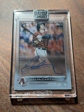 2022 Topps Clearly Authentic Clearly Authentic Autographs Jake McCarthy #CAA-JM
