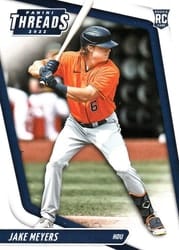 2022 Panini Chronicles Threads Jake Meyers #10 card