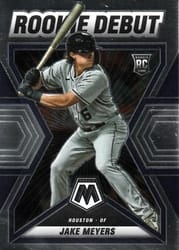 2022 Panini Mosaic Rookie Debut Jake Meyers #RD-13 card