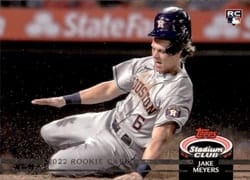 2022 Stadium Club Base Set Jake Meyers #249b card