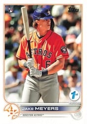 2022 Topps 1st Edition Base Set Jake Meyers #295 card