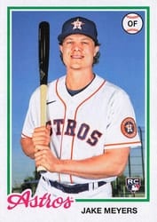 2022 Topps Archives Base Set Jake Meyers #184 card