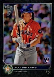2022 Topps Chrome Ben Baller Edition Base Set Jake Meyers #114 card