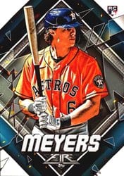 2022 Topps Fire Base Set Jake Meyers #95 card