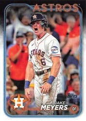 2024 Topps Base Set Jake Meyers #564 card