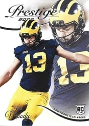 2023 Panini Prestige Base Set Jake Moody #394 card